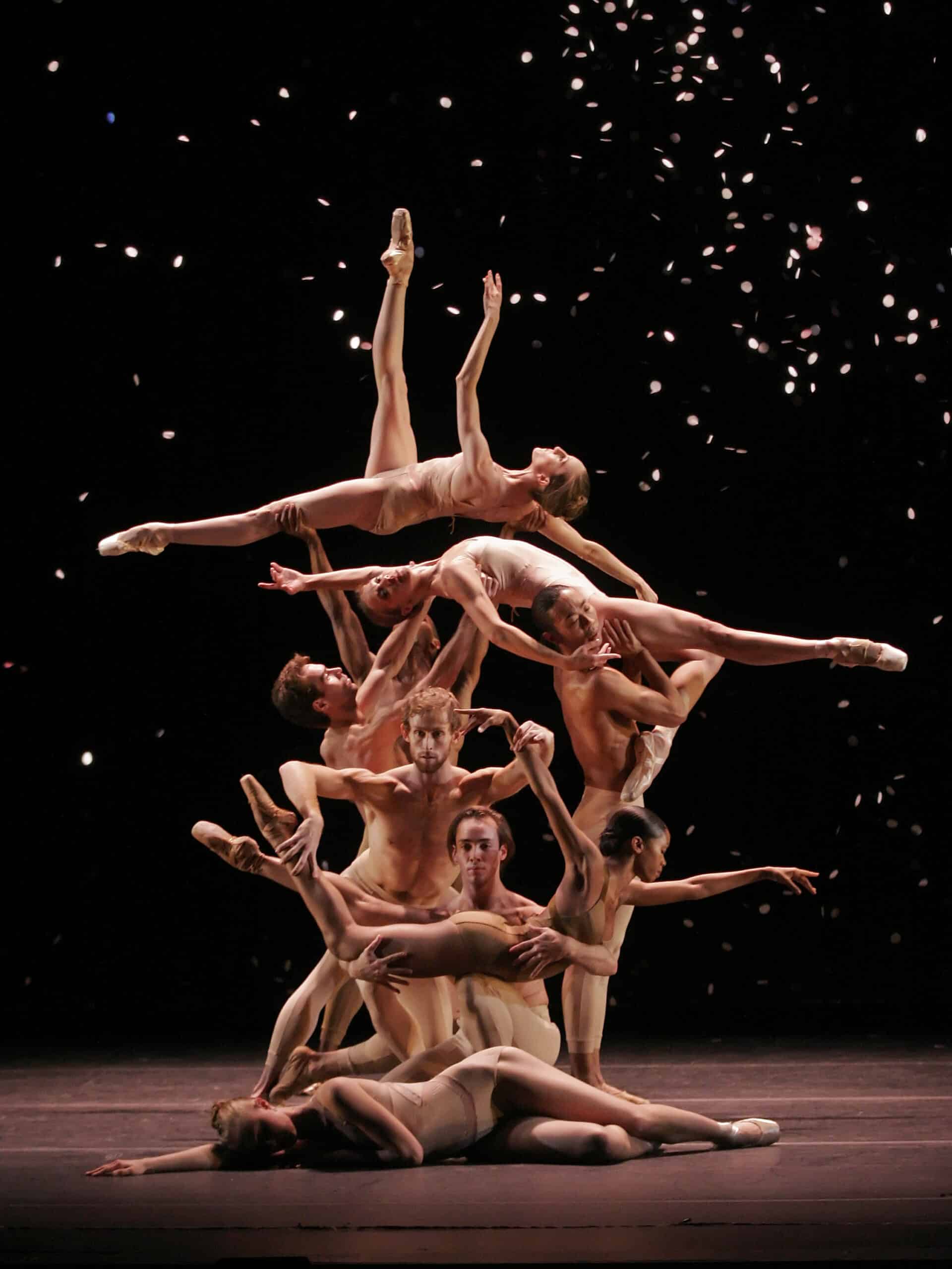 Morphoses dancers performing Fools Paradise at the 2008 Vail Dance Festival. Photo by Erin Baiano.